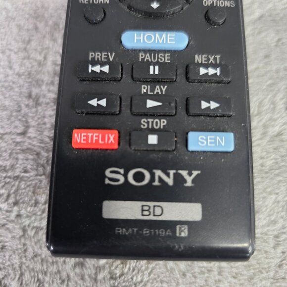 Sony Blu-Ray Remote Control RMT-B119A For BD Players With Netflix Button - Picture 2 of 4